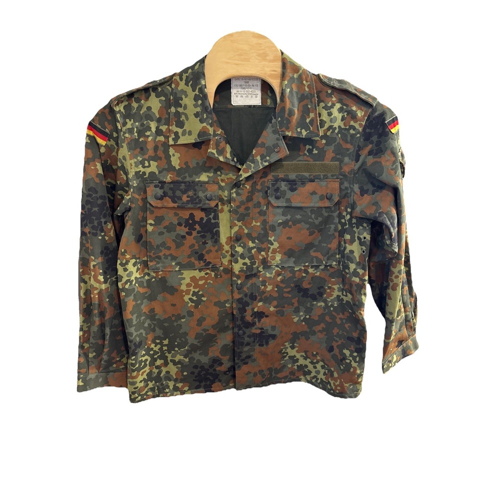 VINTAGE German‎ Camo Military Jacket KOHLER 1998 NWOT Men's MEDIUM